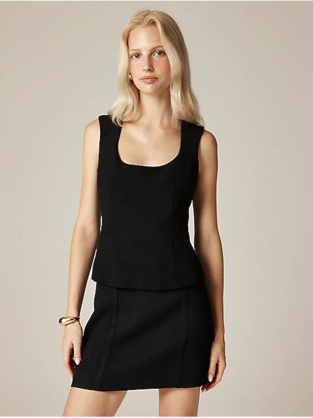 J. Crew sleeveless scoop neck tank top